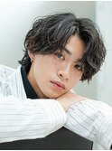 【LIPPS立川】大学生向けツイストスパイラルセンターパート 黒髪