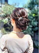 モアナ 逗子(MOANA)&nbsp;シンプルかわいい♪ボリュームシニヨン