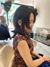 縮毛矯正＋カット＋4step髪質改善トリートメント
