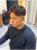 メンズ/刈り上げ/パーマ