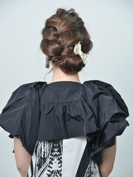 ロアー ヘアー マチルダ 千葉店(RAWR hair MATILDA) 【RAWR】ハーフアップ褒められる♪編み込み二次会三つ編み