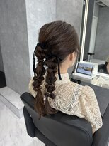 編みおろしツイン