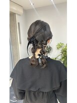 10代20代30代◎ツインテールモテ髪編みおろし