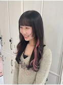 レイヤーカット／韓国ヘア／サイドレイヤー／顔周りレイヤー