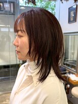 キサイ バズ(kisai BUZZ)&nbsp;ナチュラルブラウン/顔周り/レイヤーカット