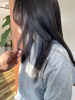 ゼンドット キョウト(Zen. kyoto)&nbsp;イヤリングカラー紺ブルー