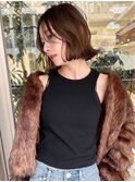ハイライトバレイヤージュダブルカラーケアブリーチ30代40代