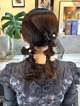 マスカリ(muscali) 星華,ネビージュ,小顔,ヘアアレンジ,ヘアセット