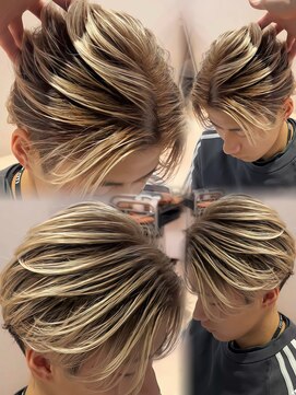 ステラ(STELLA) 外国人風メンズバレイヤージュ