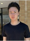 刈り上げなしスパイキーショート/大人メンズ/メンズショート