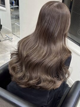 ペレ 梅田(PELE) くびれヘア/アプリコットオレンジ/夏のヘアアレンジ/梅田