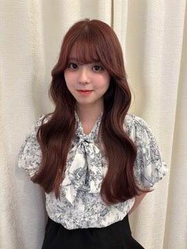 ボタン ハカタ(VOTAN hakata) カシスピンクブラウン/ブリーチなしダブルカラー/秋カラー