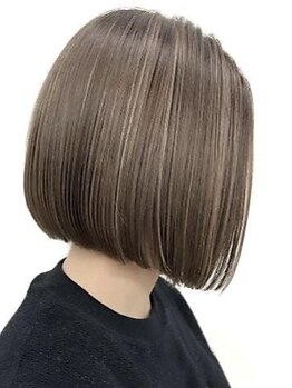 ヨロ(YoLo.)の写真/[駐車場あり★]年齢と共に気になる白髪に！グレイで魅せる、大人の美しさを、是非ご体感ください＊