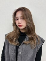 コルク バイ マグ 松本駅前(COLK by Mag) 冬の小顔◎透明感ロングレイヤー×ミルクティーグレージュ