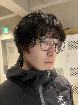 エリマ 調布(elima) 調布メンズパーマルーズパーマシャドウパーマッシュウルフゆるめ