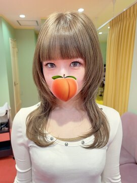 【ナチュラルカラー】ベージュカラー！