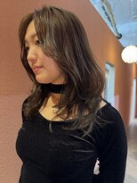 プロス(Pros)&nbsp;表参道/ブリーチなし／レイヤーカット/ヘアセット