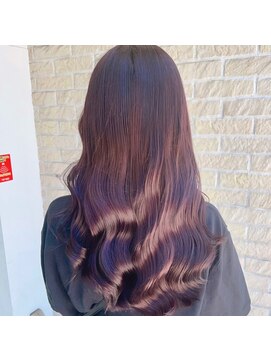 プロデュース 淵野辺店(Produce) ハイライトカラーミルクティーベージュケアブリーチダブルカラー