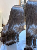 アロマ ヘアー ルーム 新宿3号店(AROMA hair room)&nbsp;透明感アイスグレージュ^_^
