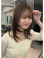 レア 銀座(Le'a)&nbsp;小顔見え顔まわりレイヤーミディ