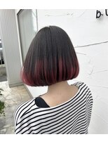 ブランコ レインボー店(blanco) 赤のグラデーションカラー