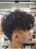 スパイラルパーマ