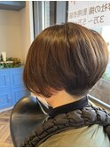刈り上げショートボブ
