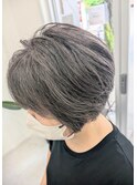 ナチュラルパーマ●馴染ませカラー