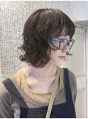 ニュアンスボブレイヤーパーマ