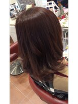 ヘアプラスアイズブルーム(hair+eyes bloom) コーラルピンクカラー