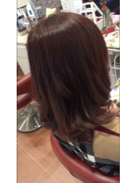 ヘアプラスアイズブルーム(hair+eyes bloom) コーラルピンクカラー