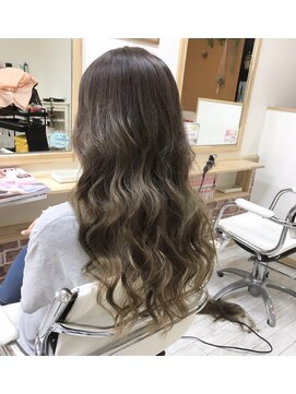 グルック ヘアー リラクゼーション 美章園店(Gluck Hair Relaxation) ハイライトグラデーション