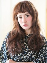 アメリ エ ギャルソン ジュヌ 鶴瀬店(amelie et garcon Jeune)&nbsp;オン眉ゆるふわウェーブ