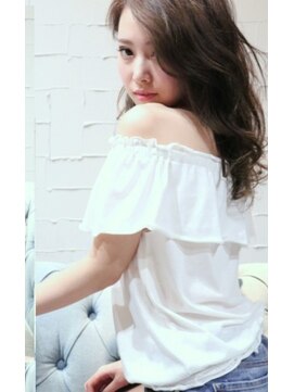 ホラン(HoLan) 【HoLan】ルーズカールxシアーグレージュx透明感