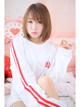 マーリャヘアー(mallia hair) 耳かけかわいい小顔ボブ☆mallia-hair! 塚本敦司