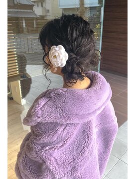 ヘアメイク シュシュ(Hair make chou chou) 着物成人式ヘアアレンジ【chou-chou 北林夏実】