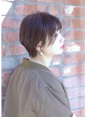 大人可愛いナチュラルショート♪