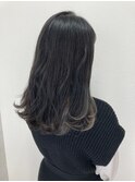 【CIEL 佐藤】インナーカラー シルバー グレージュ