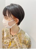 イヤリングカラー/ミニマムショート/オレンジインナーハイライト