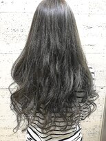 アレンヘアー 九条店(ALLEN hair)&nbsp;アディクシーで作る☆黒髪アッシュとラフウェーブ