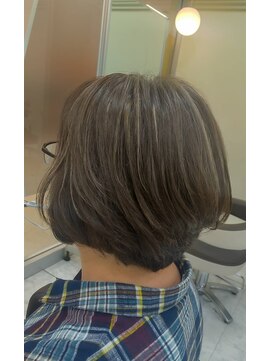 プールドゥマン 屯田(POUR DEMAIN) 【POURDEMAIN屯田】ナチュラルボブスタイル