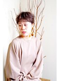 オン眉個性派ショート