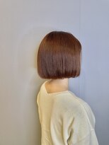 ブロッサム 東久留米店(Blossom)&nbsp;30代40代ナチュラルブリーチなしピンク大人ボブ肩ライン