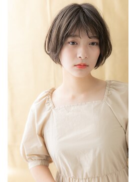 カバーヘアアンドスパ ブリス 浦和(COVER HAIR&SPA bliss) ダークグレージュくせ毛風マニッシュショートY浦和20代30代40代