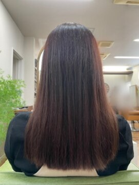 ヘアーワークスタジオ ノイズ(noize) ＃セミロング　＃ピンクパープル　＃イルミナ