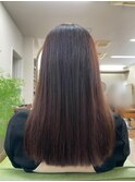 #セミロング #ピンクパープル #イルミナ