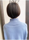 後ろ姿が丸みがあって可愛いショート