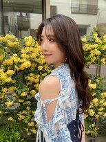 ガーランド (Garland)&nbsp;大人かわいいこっくりピンクベージュ/長めシースルー前髪