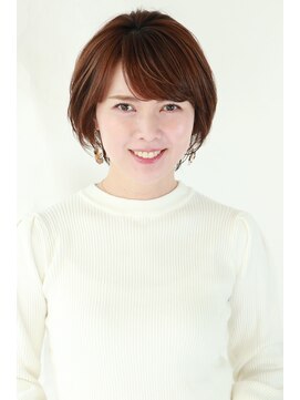 リアン(lien) デザインカラーシルキーベージュ白髪ぼかしハイライト☆自由が丘