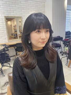 エストヘアーノエル 川崎店(est hair Noel) 韓国ヘア くびれミディアム【川崎】